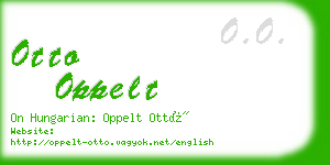 otto oppelt business card